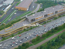 Вид здания. Сухой склад (+18) Склад Москва, Автомобильный проезд, д 8 , 94 038 м2 фото 1